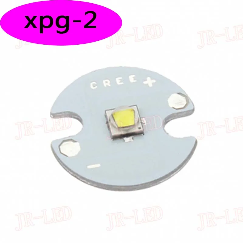Бесплатная доставка! 10 шт. CREE XPG2 XP-G2 1-3-5W светодиодный излучатель белый 6500 К с 20 мм/16