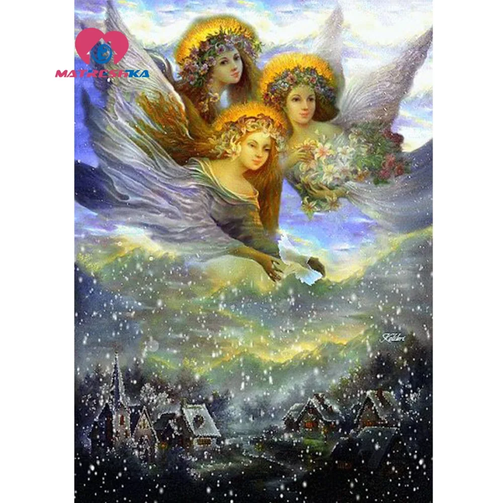 Алмазов картина без рамки из Стразы сказочная Алмазная Вышивка Набор для