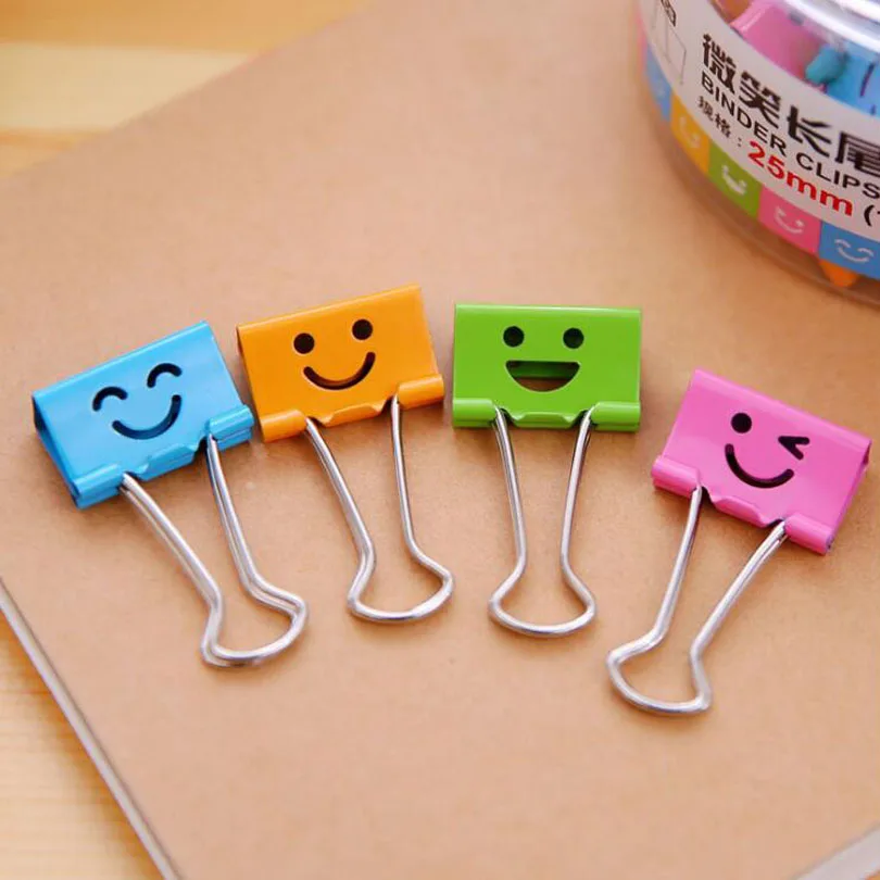 4 шт./лот зажим для бумаги металлические офисные аксессуары зажимы бумаг