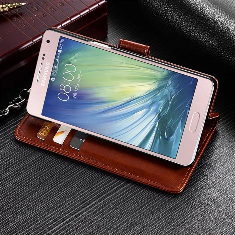 Чехол с держателем для карт Samsung Galaxy A5 2015 A5000 2016 A510F 2017 A520F чехол телефона из