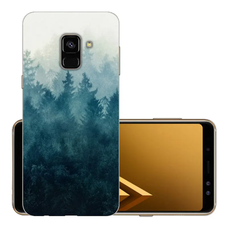 CROWNPRO чехол для samsung A8 чехол мягкий силиконовый TPU 6," для Fundas samsung Galaxy A8 Plus чехол для телефона чехол - Цвет: SLT