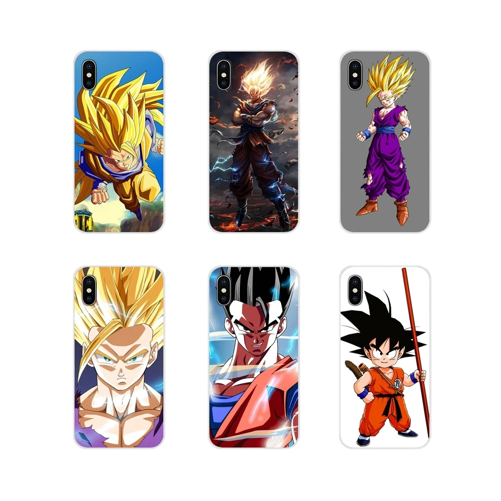 Силиконовый чехол для Samsung A10 A30 A40 A50 A60 A70 Galaxy S2 Note 2 3 Grand Core Prime Anime Vegeta Dragon Ball Z Son Gohan |