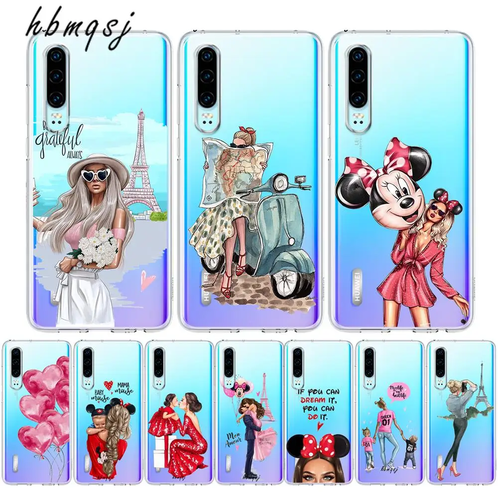 Чехол для huawei p20 p30 p10 p9 p8 lite pro funda оригинальный силиконовый чехол Модный телефона с