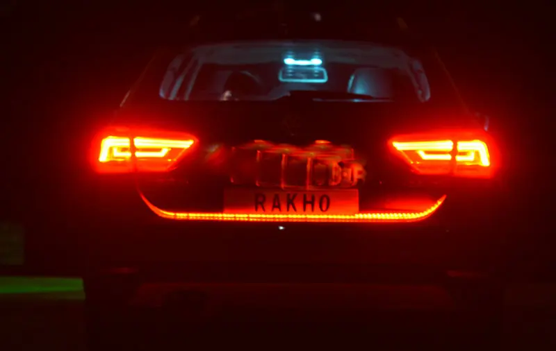 Mercedes Лада Веста mgtv Light Авто багажника указатели поворота бар цветных(Rgb) светодиодных лент багажник полоски многоцветный торможения Лампа Csl2017