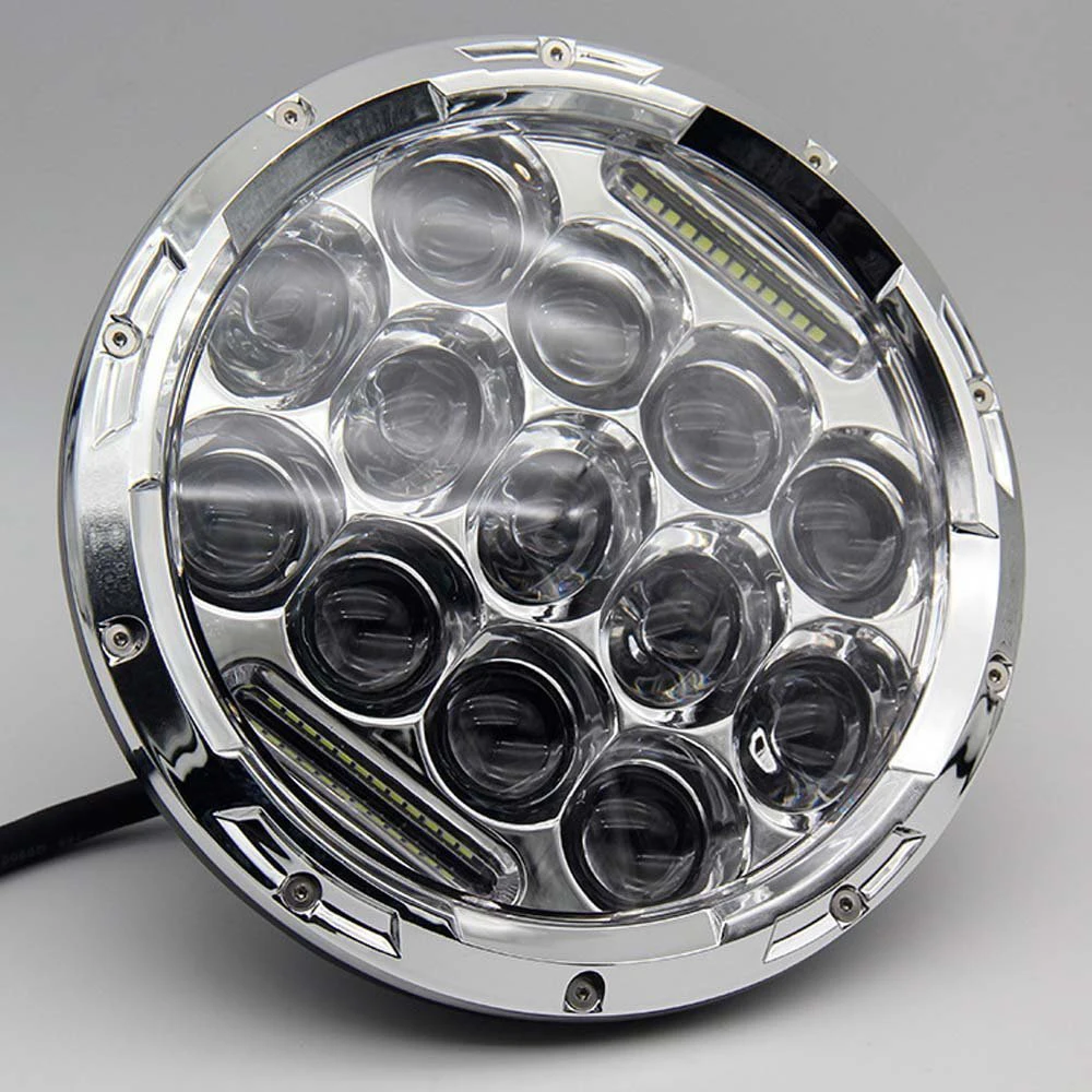 Продвижение! 2 Шт. 7&quot Авто Светодиодных Фары Дальнего Ближнего Света H4 75 Вт