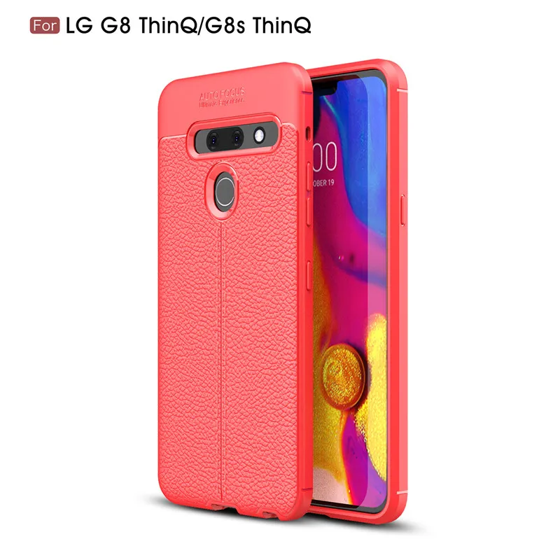 Чехол для LG G8 чехол ThinQ бампер телефона мягкий силиконовый защитный Funda 6 1'' |