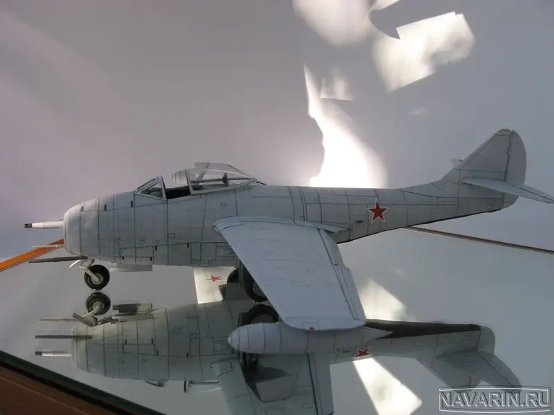 Высококачественный Набор бумажных 3D моделей бывшего Советского Союза MIG 9 fighter