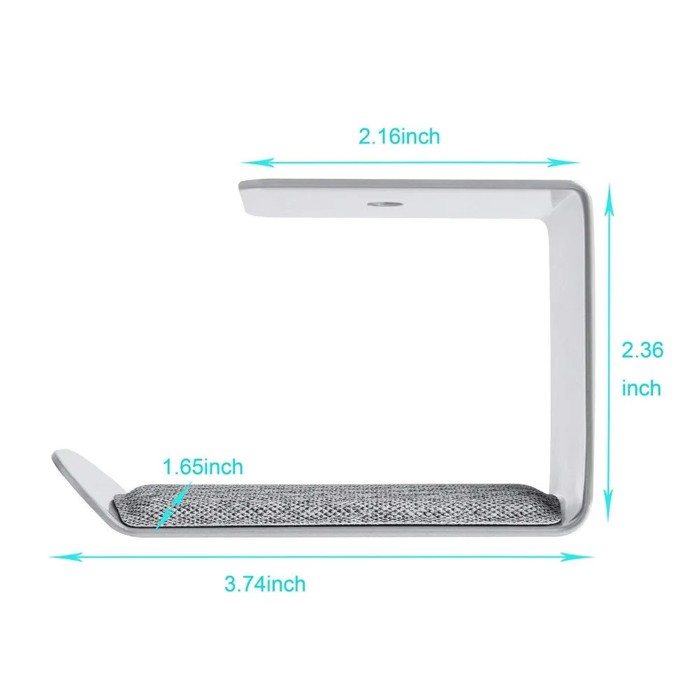 Подставка для наушников металлический держатель настенный игровой гарнитуры
