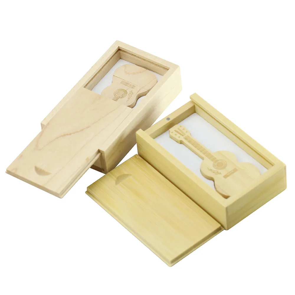 Выполненный по индивидуальному заказу деревянной гитары отправляются Usb +