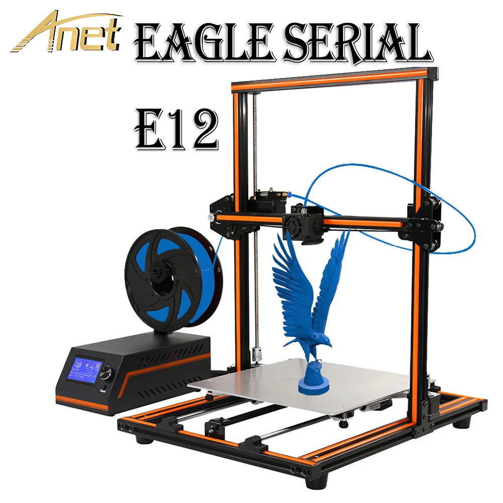 Anet Eagle Serial E10 E12 E16 3D принтер высокой точности Reprap Prusa i3 DIY большого размера печати