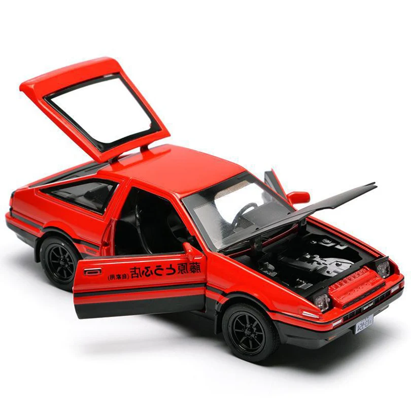 Модель игрушечного автомобиля AE86 в масштабе 1:32 модель из сплава игрушки для