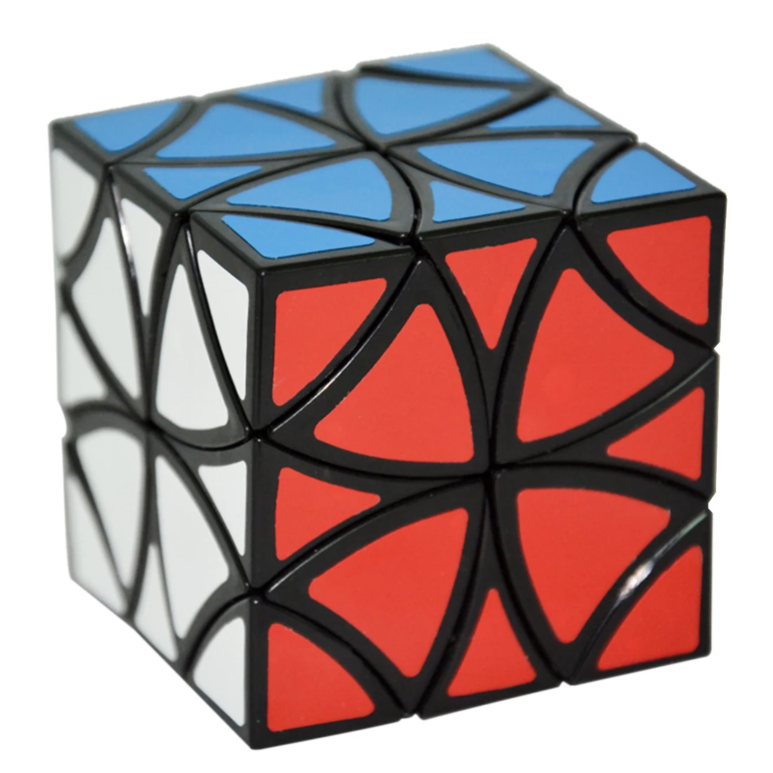 Lanlan 12 вал извилистый куб Butterfly Magic Cube Flower Petals Puzzle обучающая игрушка для Challange