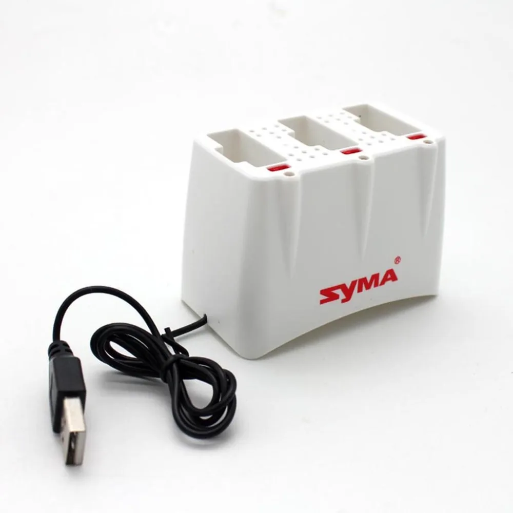 Original RC Drone Battery Charger 3-in-1 Charging Dock for Syma X5UW Spare Part Aircraft Toy Accessories | Игрушки и хобби