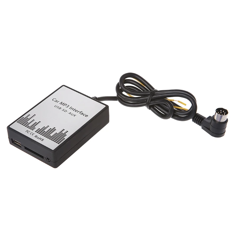 Автомобильный Стайлинг USB SD AUX MP3 музыкальный плеер адаптер для Volvo HU series C70 S40/60/80