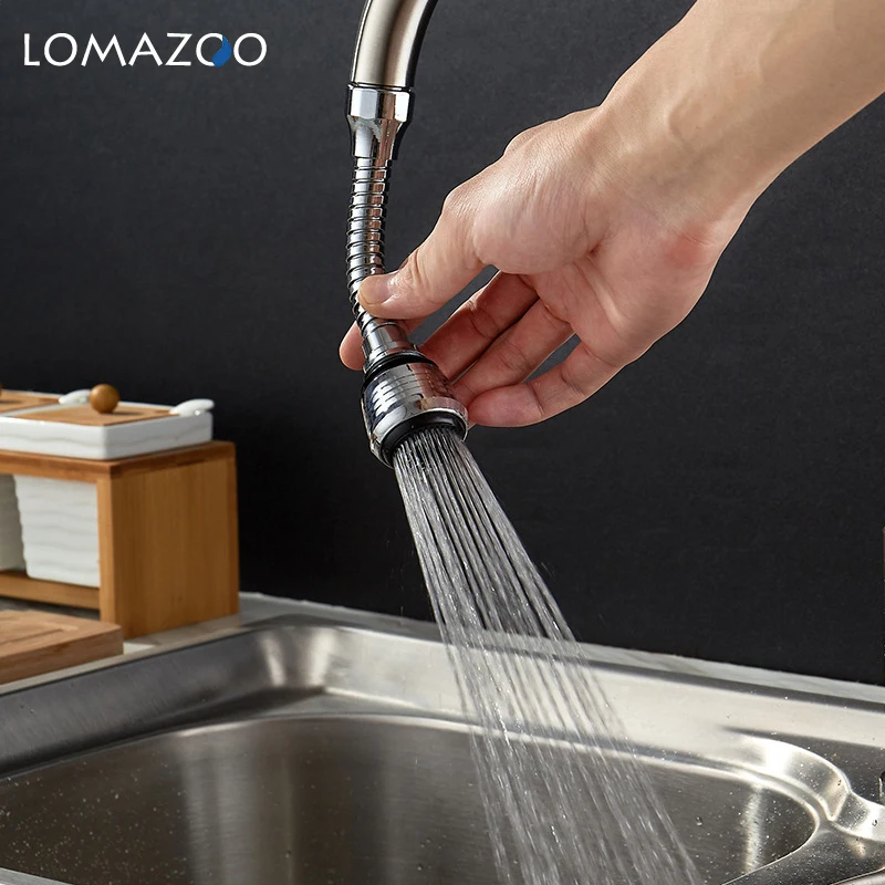 LOMAZOO 360 градусный смеситель для воды барботер кухни водосберегающая насадка душа