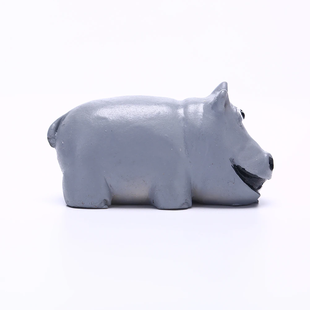 1PC Hippo Animal Miniature Fairy Garden Home Houses Mini Craft DIY Decoration Micro Landscaping Decor Accessories | Дом и сад