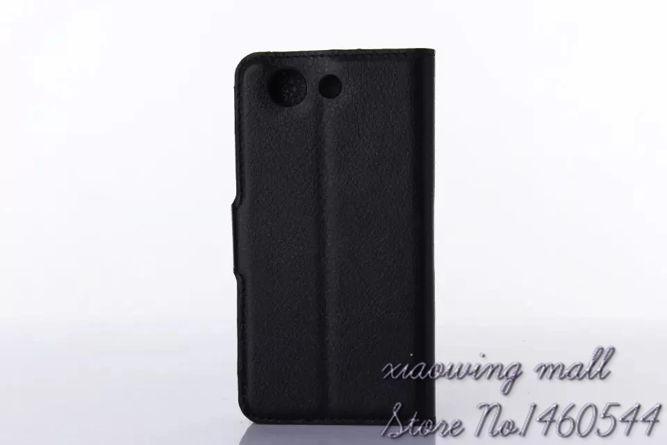 High Quality Case For Sony Xperia Z4mini Litchi Texture Leather Wallet Stand Z4compact/Z4mini |
