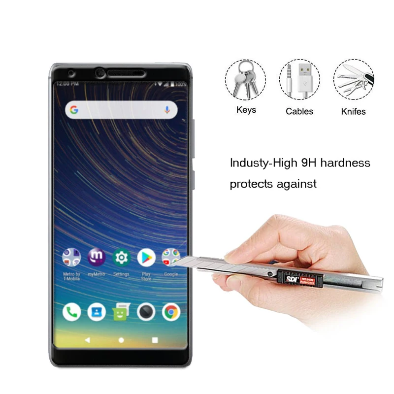 3D полный Клей закаленное стекло для Coolpad legacy полное покрытие 9 H Защитная пленка