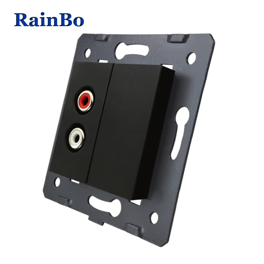RainBo пластик-материалы DIY-аксессуар функция-ключ для-аудио-розетка стандарт