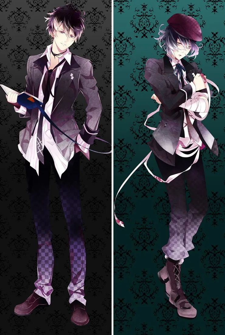 Японское аниме дакимакура DIABOLIK LOVERS аято Сакамаки BL Наволочка Чехол Мужской