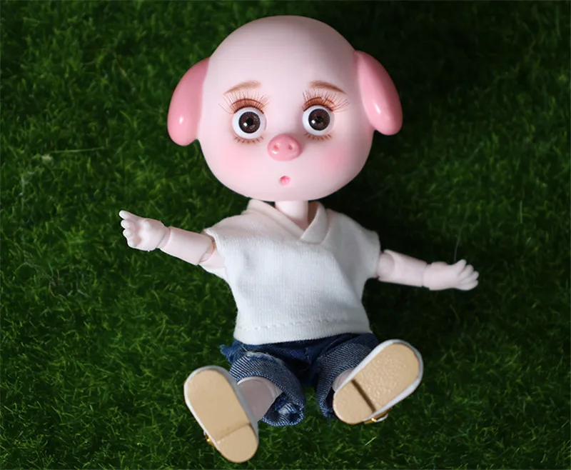 B Мечта фея 1/12 BJD кукла DODO Pigies кукла 15 см мини кукла 26 шарнир тело милый детский подарок игрушка Ангел Кукла-сюрприз, ob11 - Цвет: B