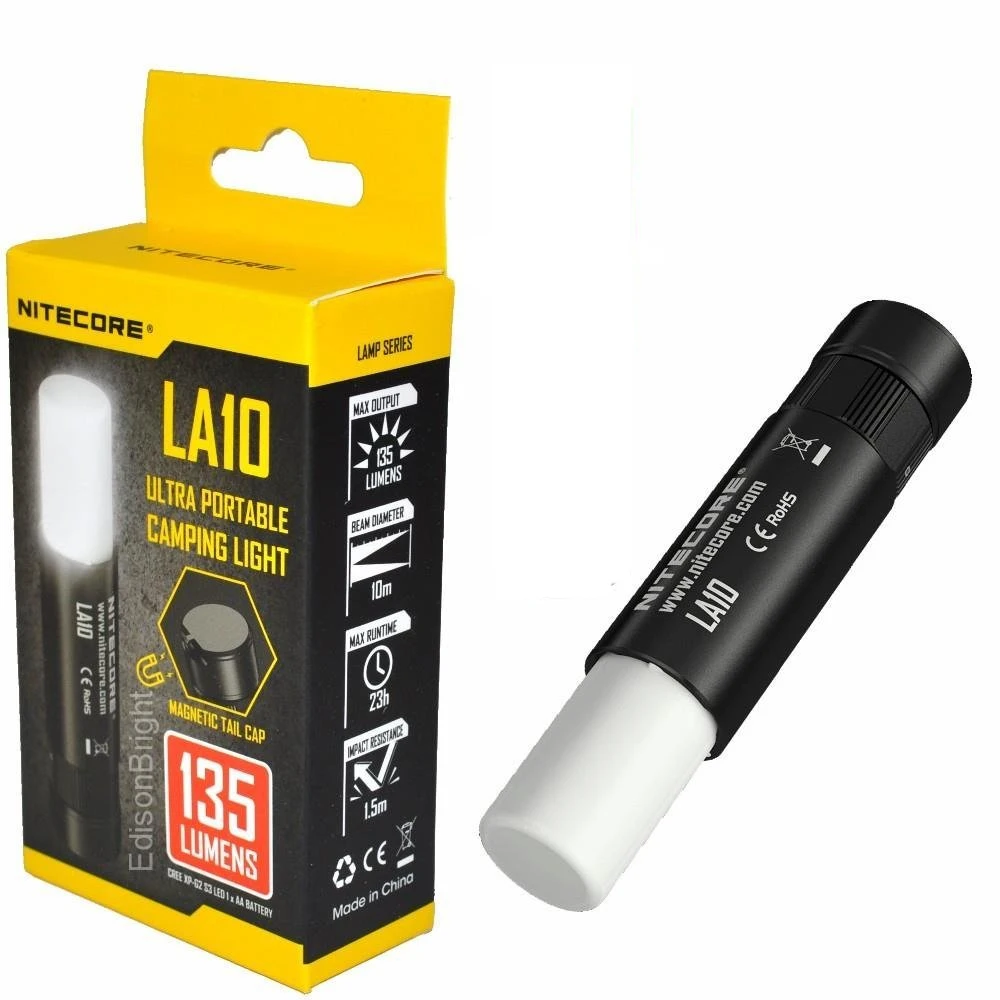 Мини флеш светильник NITECORE LA10 CRI CREE XP G2 S3 светодиодный макс. 135lm 3 уровня яркости