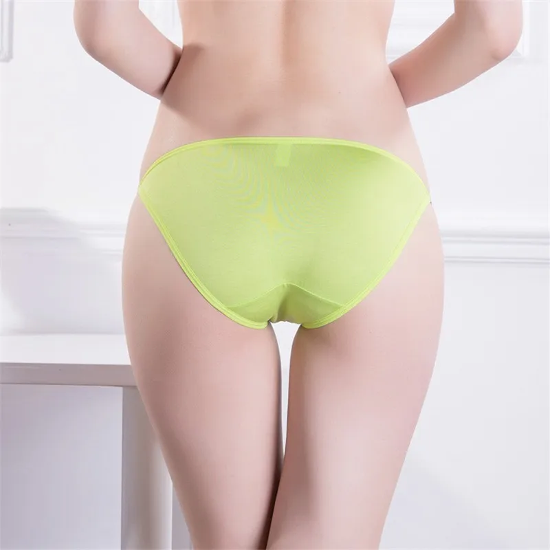 Пикантные Для женщин трусики нижнее белье T-back Модальные супер Low Rise Thong девушки нижнее белье дамы трусы Мягкий хлопок промежности 1 шт FUNCILAC