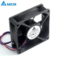 delta 5pcs 80x80x25mm 24 v 0 15 a 8025 80mm afb0824hh inverter industrial pc power supply cooling fan