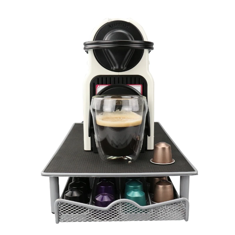 Ящик для хранения Nespresso 40 капсул держатель кофе подставка кухонные металлические