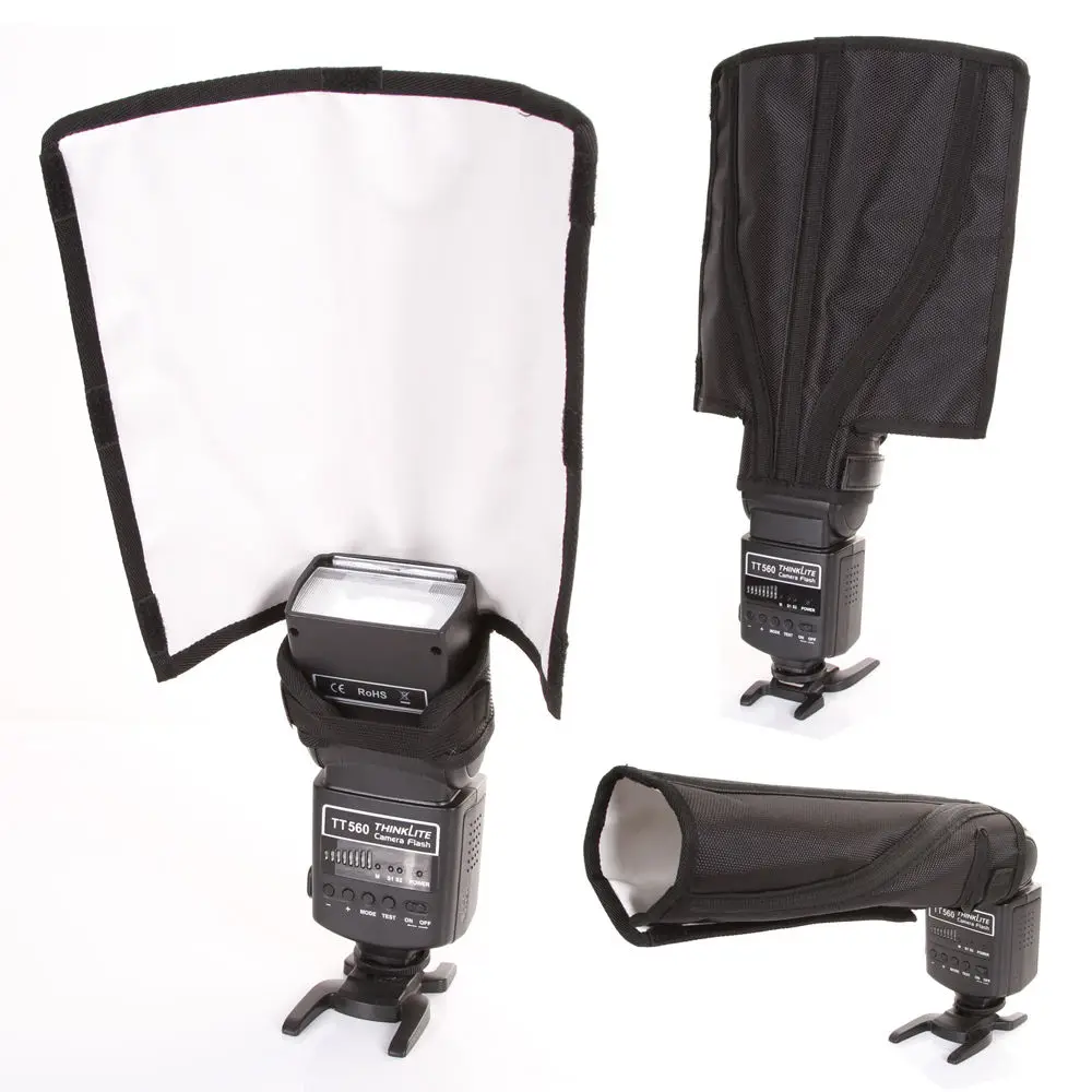 Универсальный складной штатив для вспышки Softbox Diffuser Bender Beam Tube L Размер|diffuser bender|flash