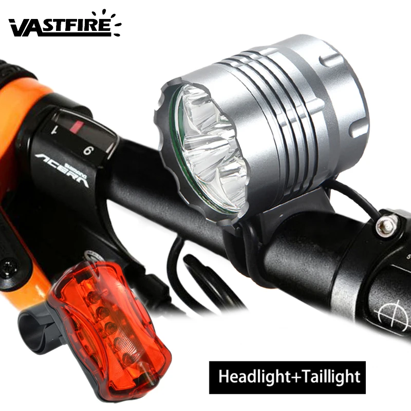 Светодиодная велосипедная лампа XM L T6 10000 лм 3 режима|rear light|bicycle accessoriescycle lamp |
