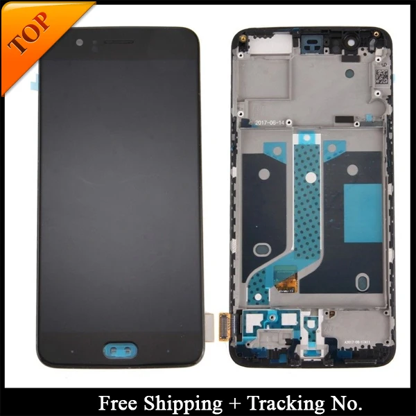 100% протестированный класс AAA для oneplus 5 Oneplus5 ЖК-дисплей для oneplus 5 A5000 дисплей ЖК-экран сенсорный дигитайзер сборка