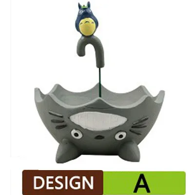 Design A YeFine смоляные горшки для цветов декоративные Мультяшные животные зонтик кашпо для суккулентных растений цветочный горшок в саду горшки для бонсая для домашнего сада - Цвет: Design A