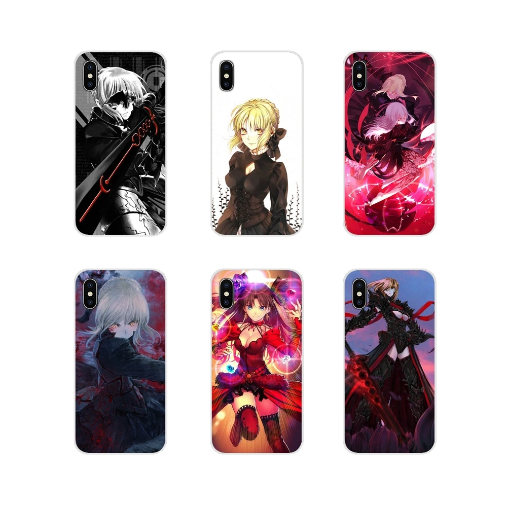 Чехол для телефона Fate Stay Night Black Saber чехлы HTC One U11 U12 X9 M7 M8 A9 M10 E9 Plus Desire 630 530 626 628 816 820