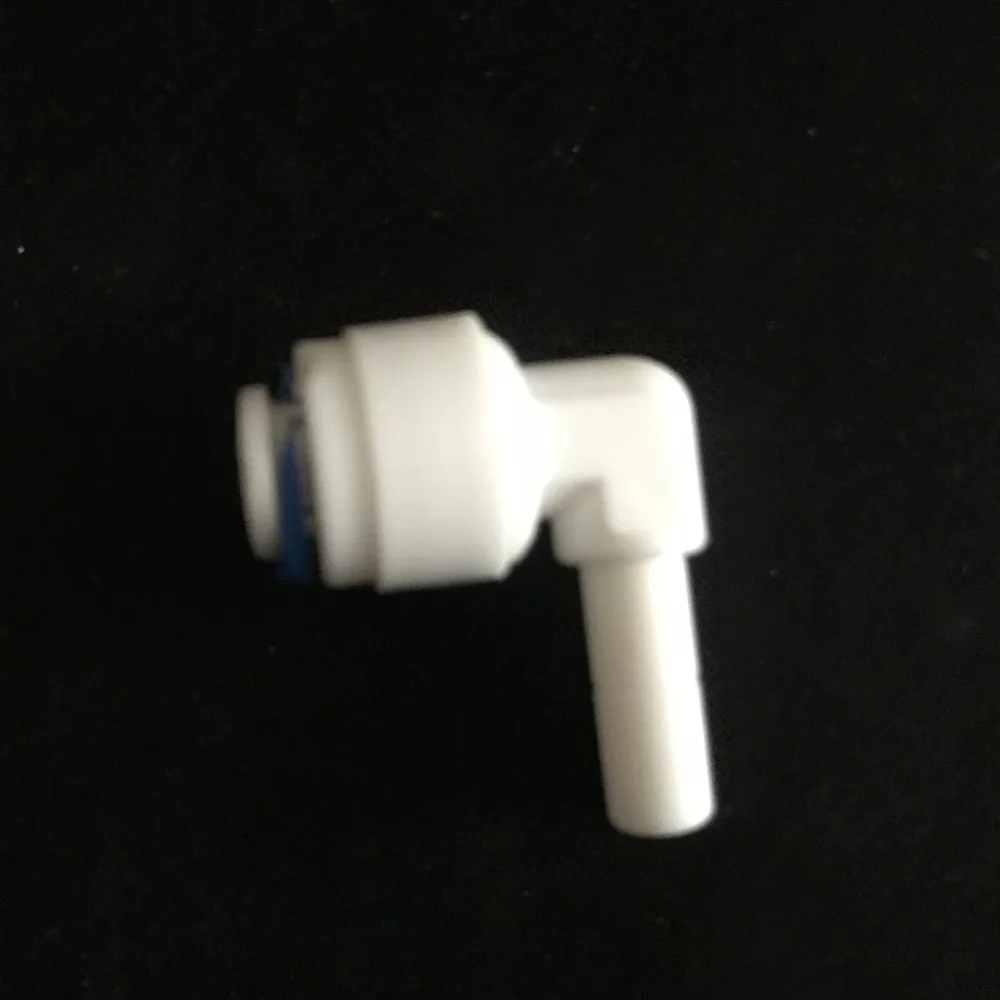 1/4 &quotx 3/8&quot локоть стебля пластичная вода быстрый фитинг для Ro фильтра |