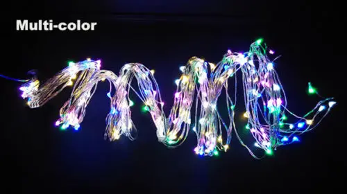 Водонепроницаемый IP65 2 м 200LED серебристый светодиодный лозы Timbo светящиеся