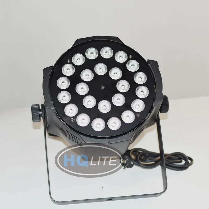 8 шт. 18 Вт RGBWAP 24 led 6in1 диско этапа светильник ing DJ par может вечерние свадебные