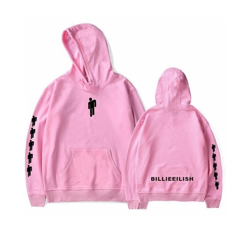 Новые мужские/wo мужские толстовки Billie Eilish танцевальный принт головной убор