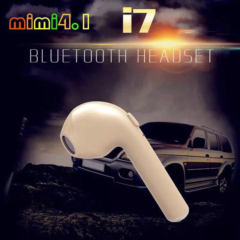 GYKZ для I7 TWS Bluetooth 4,1 беспроводные наушники Многофункциональные Стерео наушники мини бинауральные музыкальные наушники для мобильного телефона