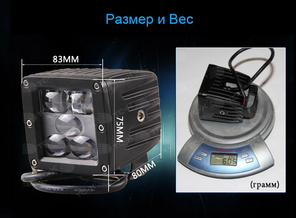 TC-X 5D светодиодный фонарь 12 В Off Road тягач 24 В грузовиков светотехника светодиодные вождения фонари работают лампы противотуманки