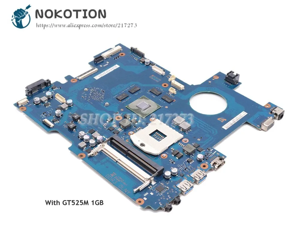 

NOKOTION For Samsung RC420 RC520 RC720 RC512 Laptop Motherboard HM65 GT525M 1GB BA92-07642A BA92-07642B BA92-08137B BA41-01481A