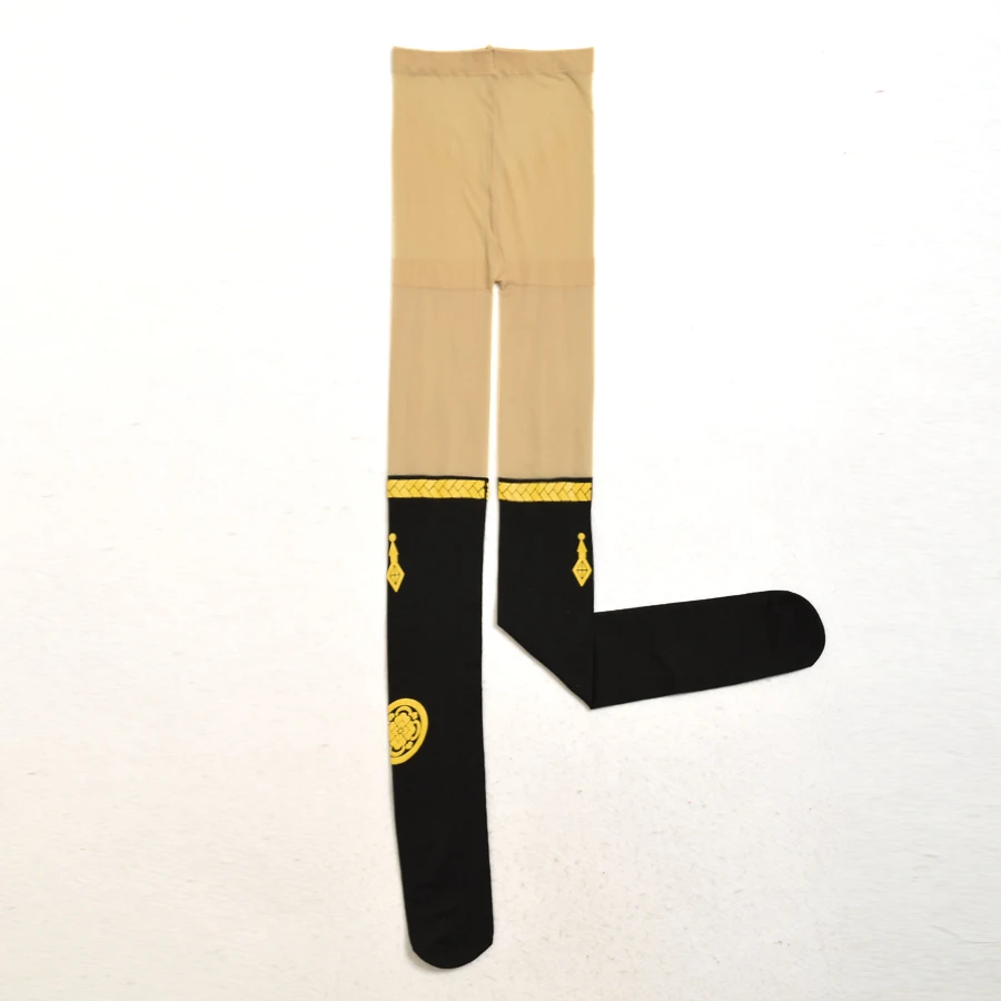 Женские черные колготки для косплея онлайн Touken Ranbu милые аниме чулки|stockings