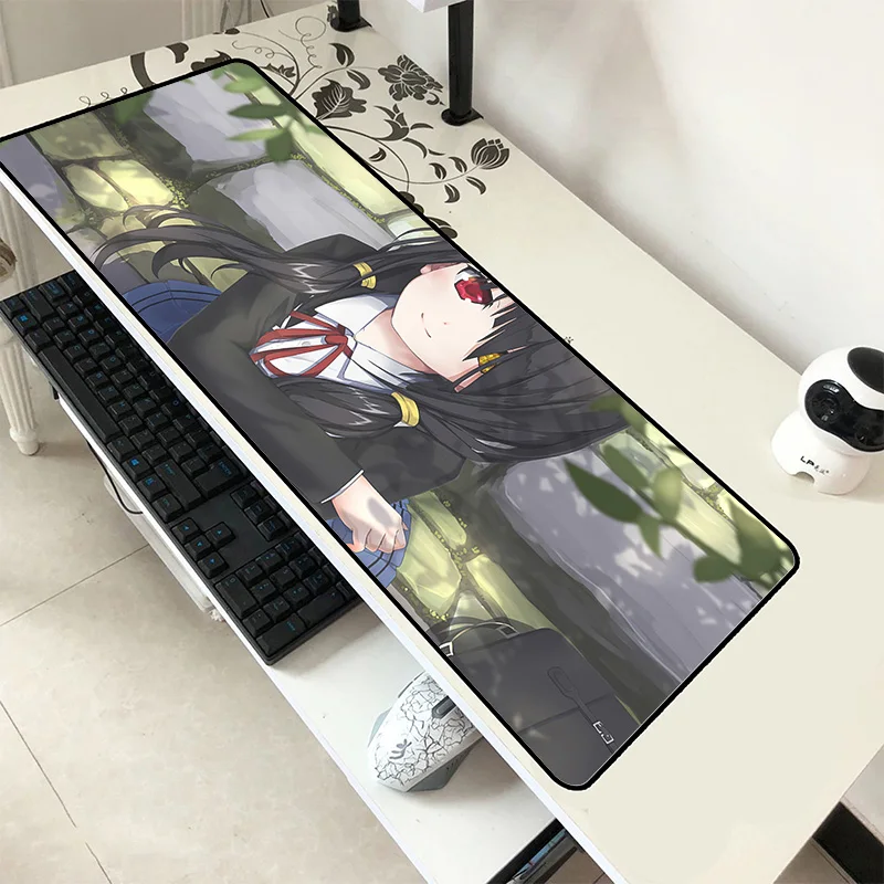Популярный Компьютерный коврик для мыши DATE A LIVE 800x300 мм эргономичный офисный |