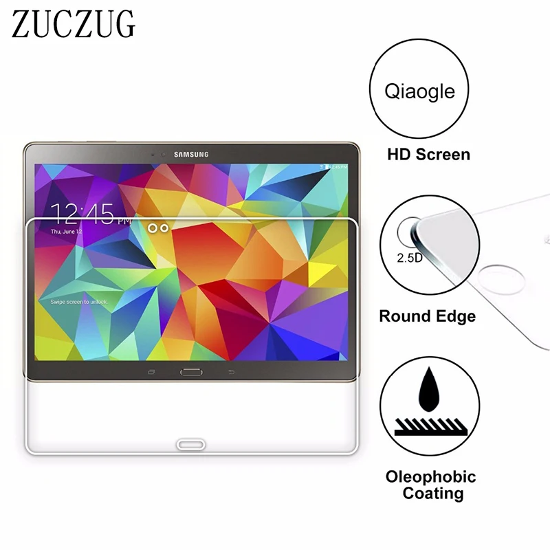 9H взрывозащищенное Закаленное стекло для Samsung Galaxy Tab S T800 T805 пленка Защитное