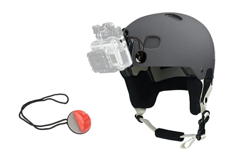 50in1 или 30in1 голова грудь крепление с плавающей монопод Аксессуары для GoPro Hero 3 4 5 eken H9 H9R Xiaomi Yi SJ4000 Камера
