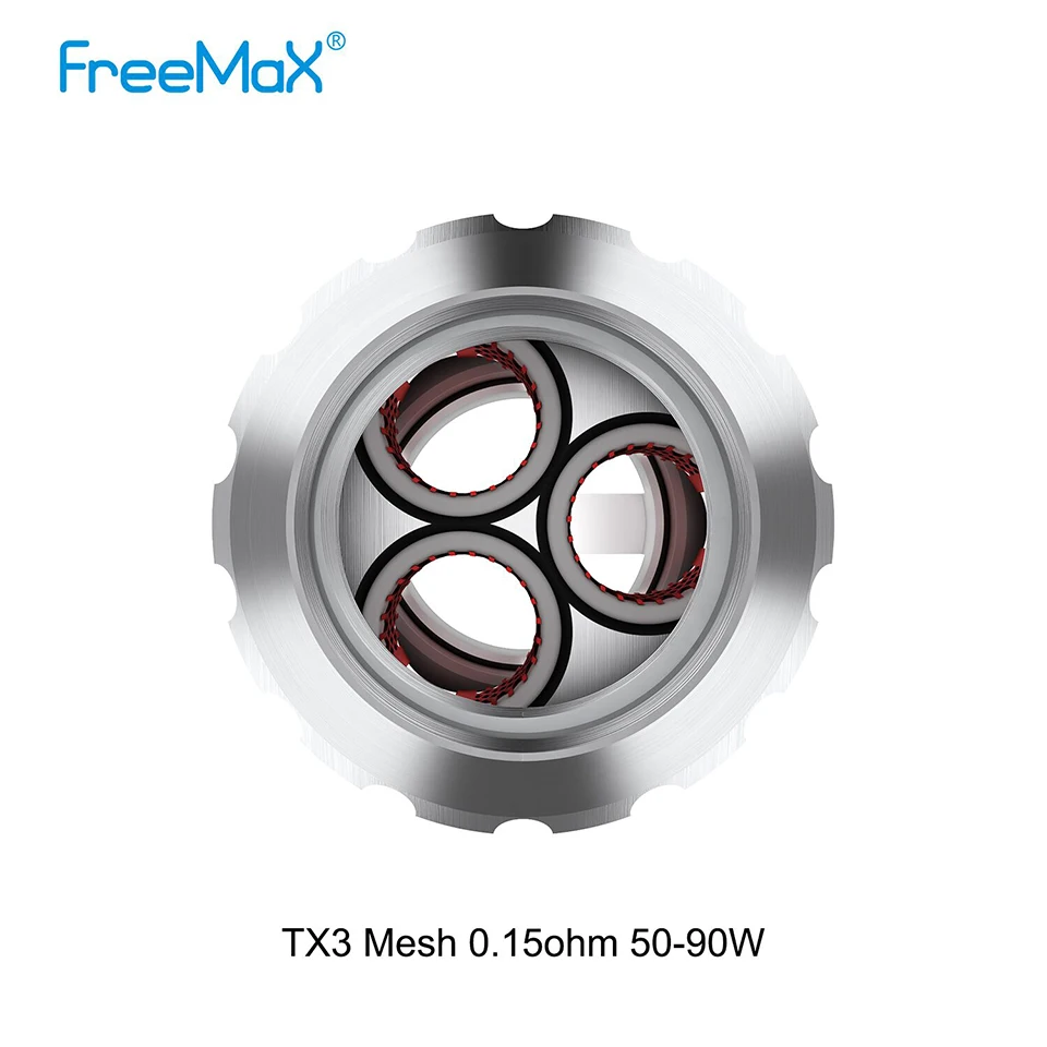 5 шт./лот оригинальная сетчатая катушка Freemax TWISTER X1 0.15ohm SS316 0.12ohm X2 0.2ohm X3 0 15 ohm