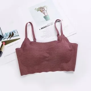 wine red Модное женское нижнее белье без косточек, бесшовный ударопрочный бюстгальтер, пуш-ап, бюстгальтеры для женщин modis, нижнее белье, бюстгальтер без косточек - Цвет: wine red