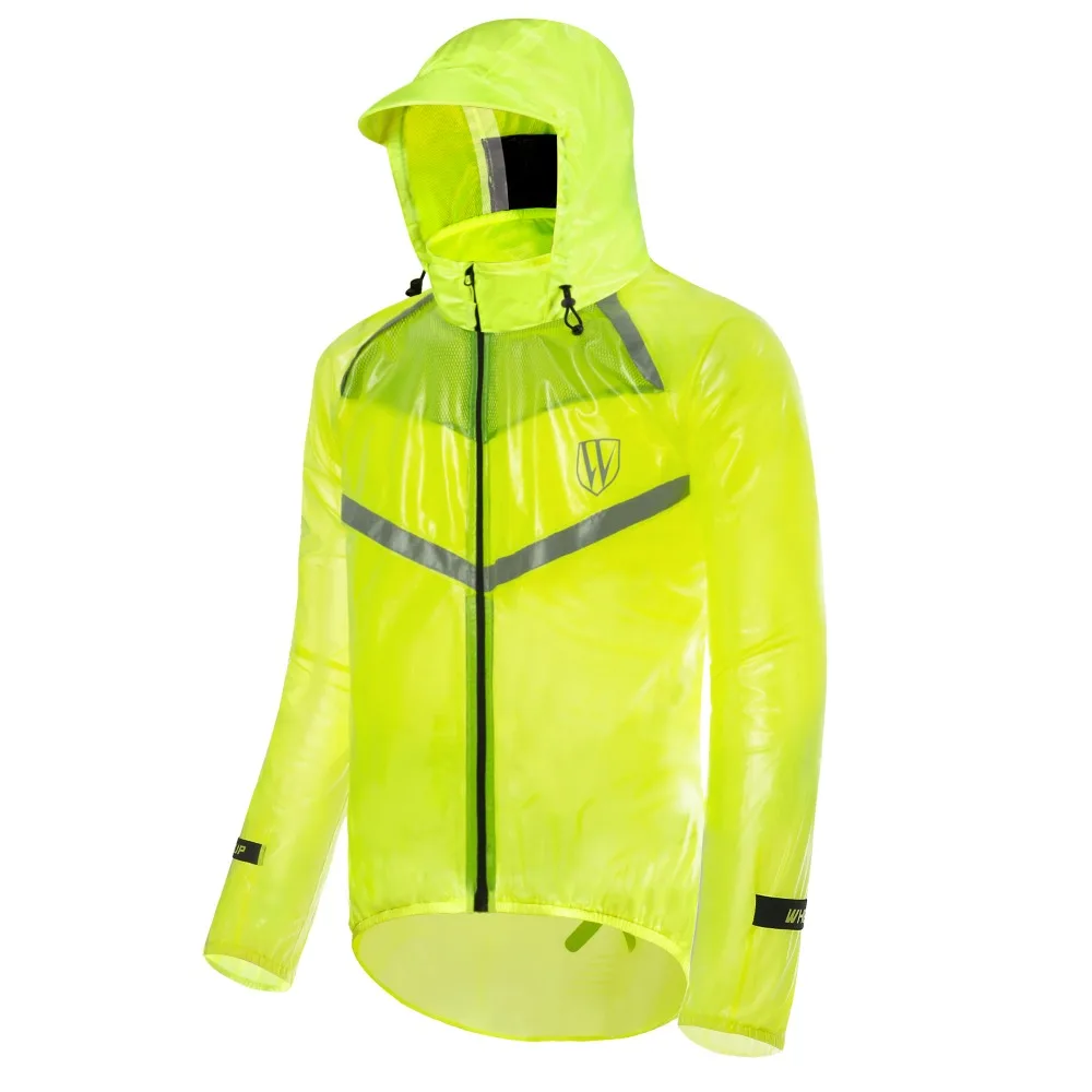 Колеса вверх практичный Велоспорт плащ велосипедный Джерси ветровка