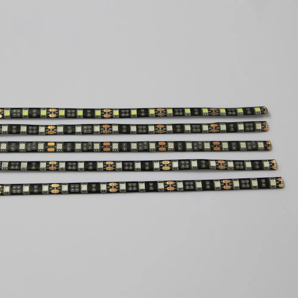 10 шт./лот 30 см 18 светодиодный дневные ходовые огни DC 12 В 5050 SMD ip65 водонепроницаемый автомобиль на COB вождения противотуманная фара гибкая светодиодная лента