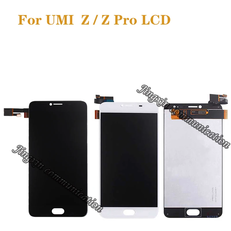 100% tested for Umidigi UMI Z / Z PRO LCD + touch screen display digitizer screen repair parts replacement Free shipping + tools